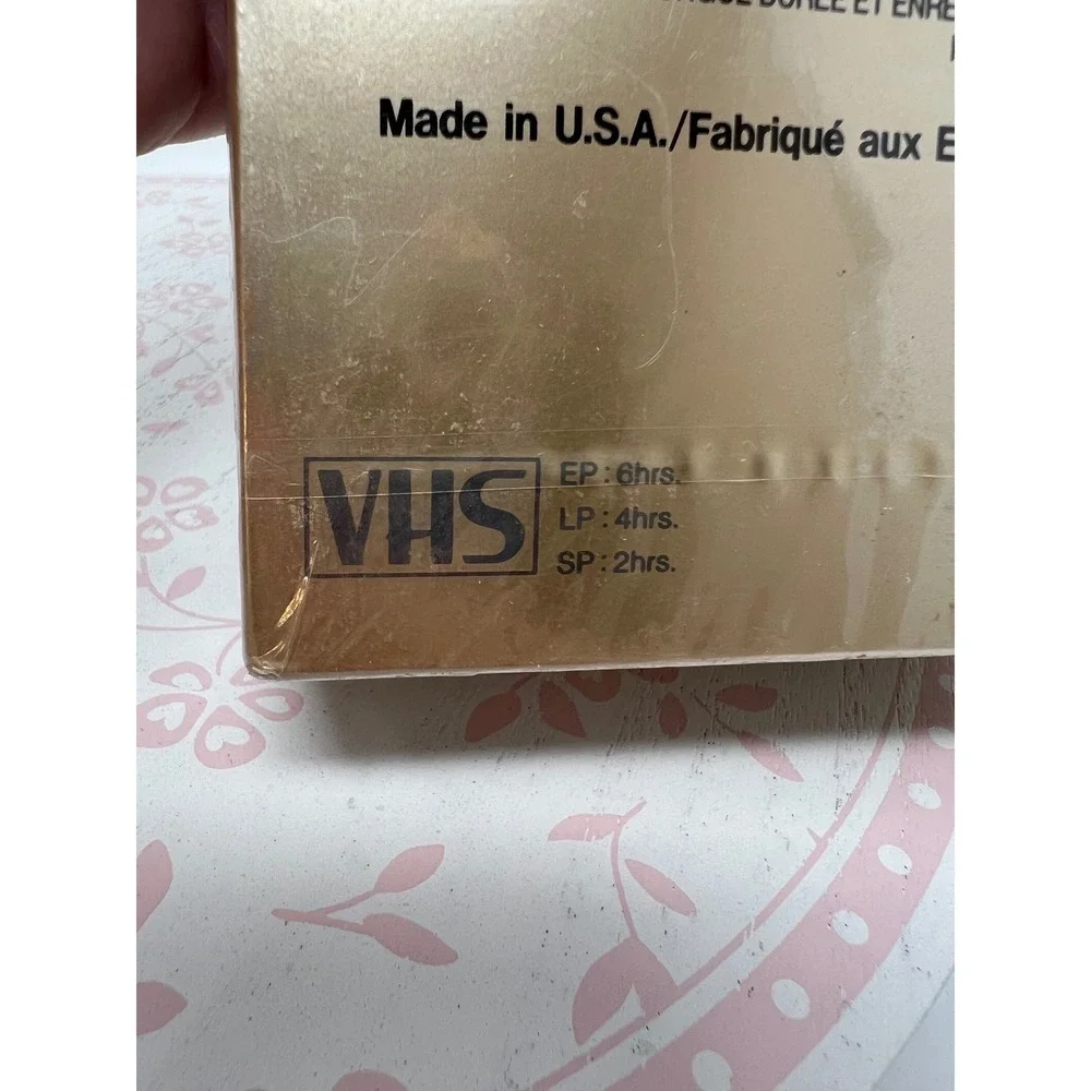 SONY VHS Blank Video Tapes 2-Pack ES High Grade T-120 Cassettes NEW Sealed USA